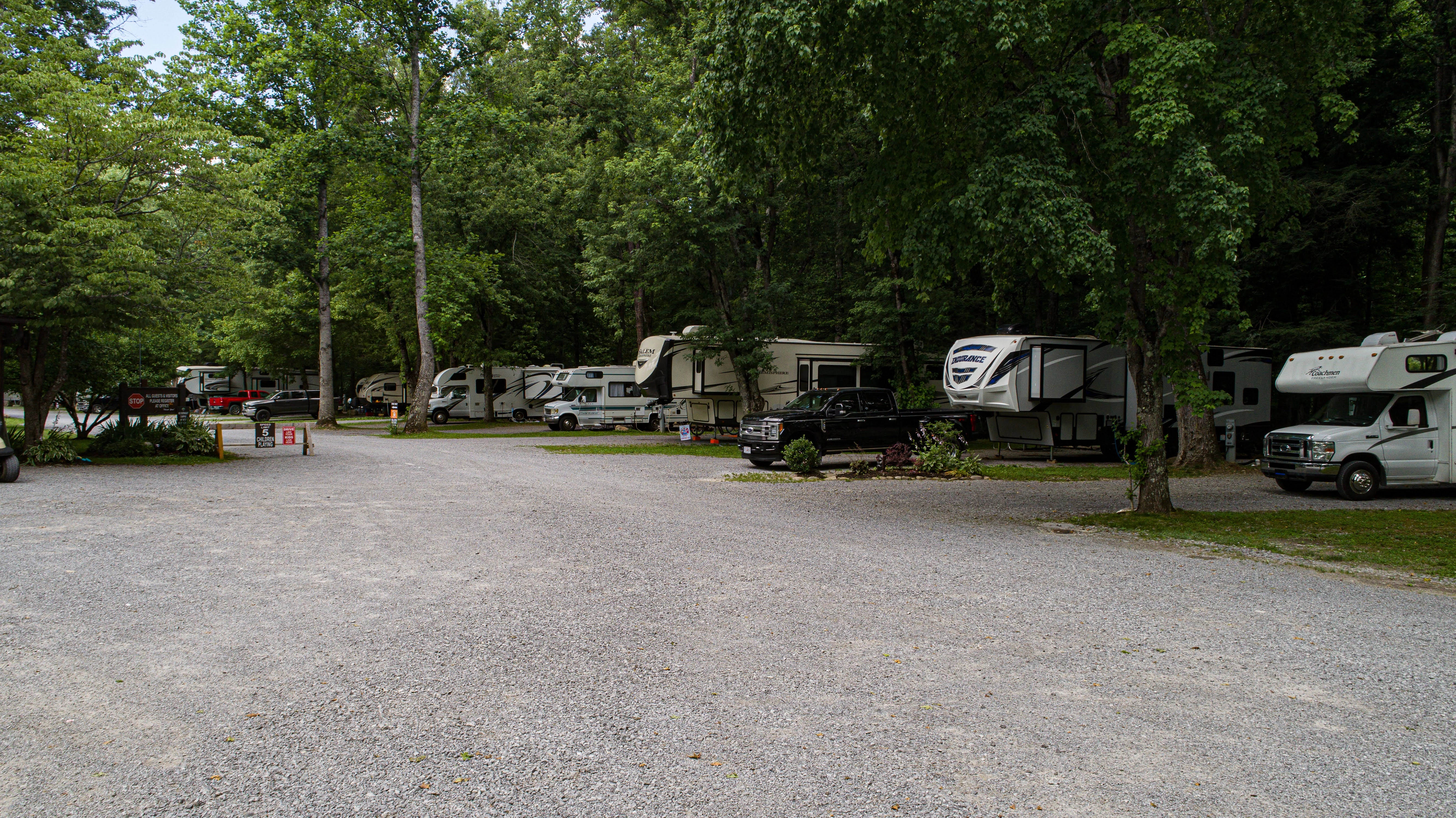 Greenbrier Campground in the Smoky Mountains