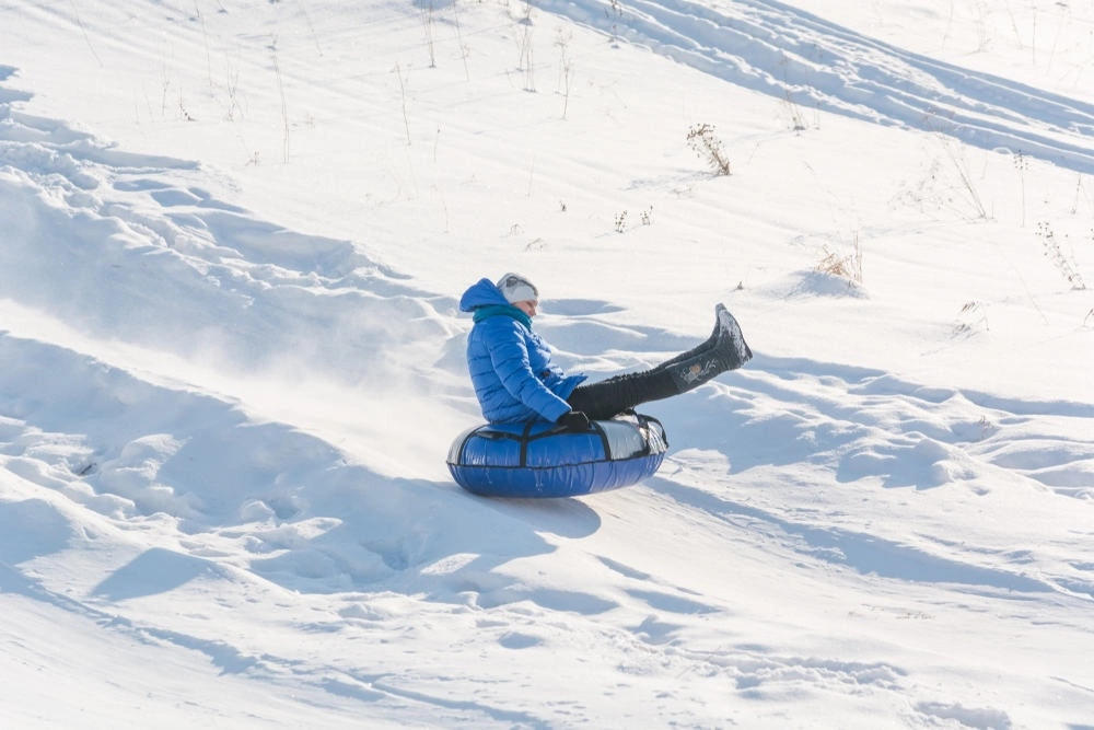 ober mountain is one of the top places for snow tubing in gatlinburg