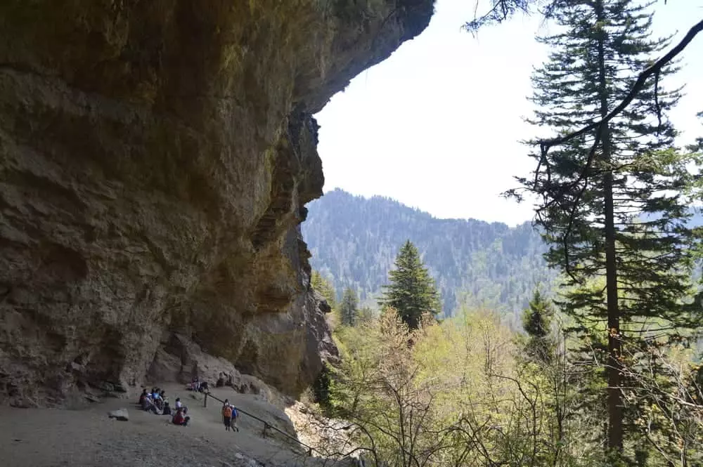 alum cave is one of the best hikes near Gatlinburg TN