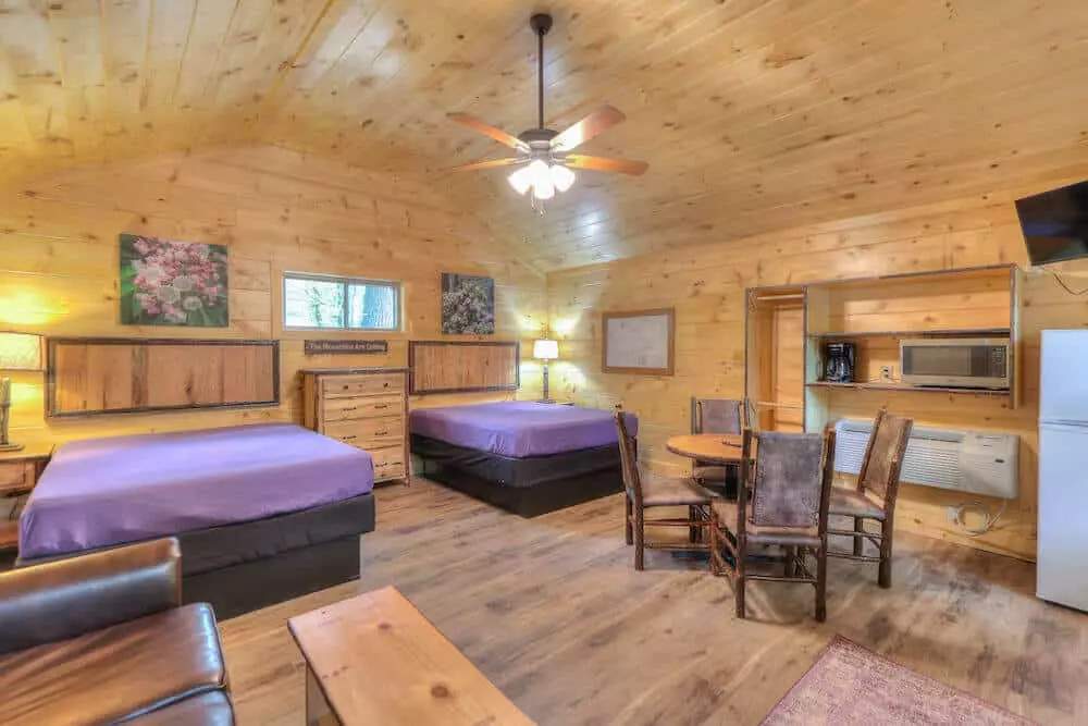 Camping cabins 1-4