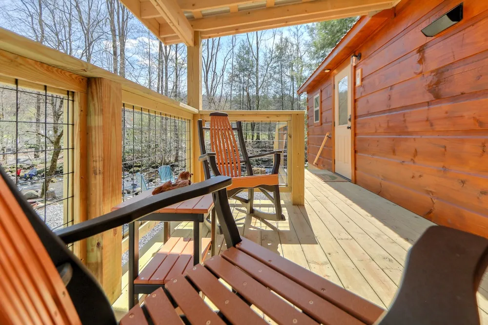 Greenbrier Campground pet friendly Smoky Mountain cabins