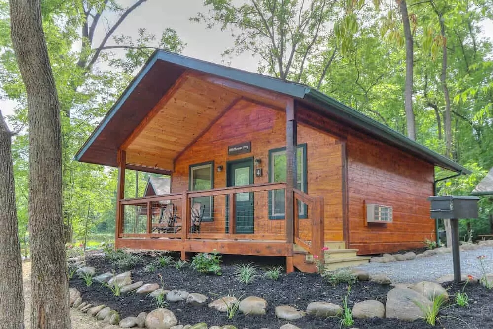 Camping cabins 1-4