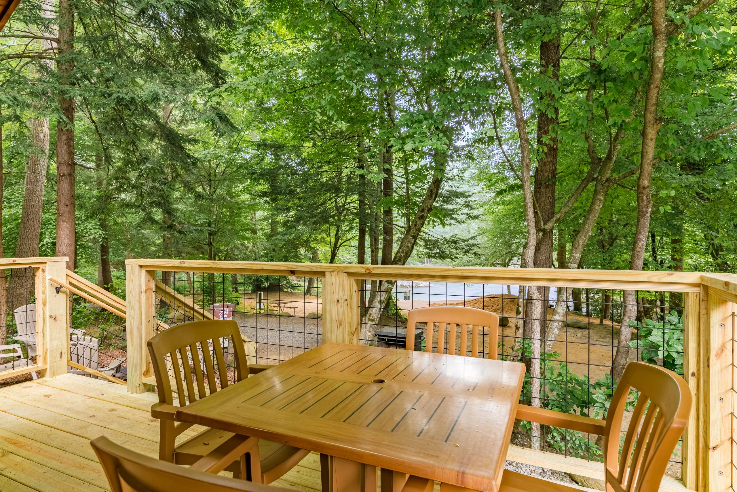 Camping cabin at Greenbrier Campground