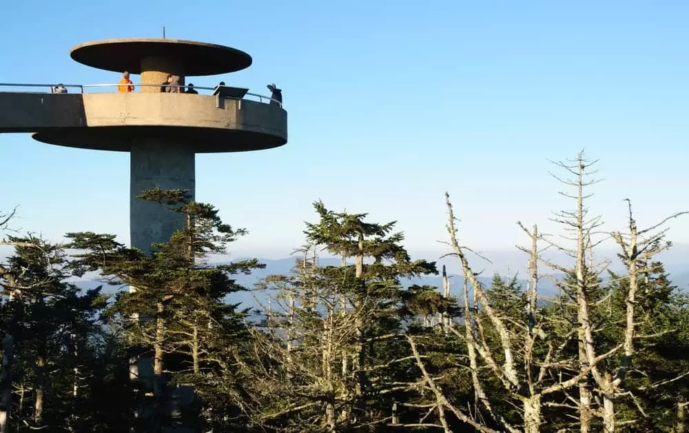 clingmans dome observation tower