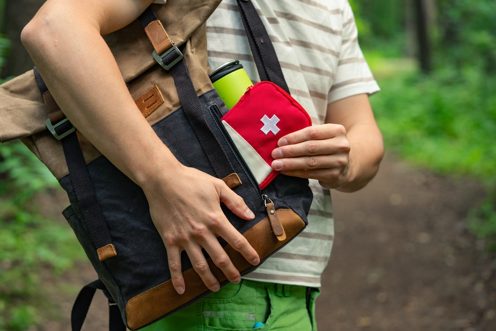 camping first aid kit