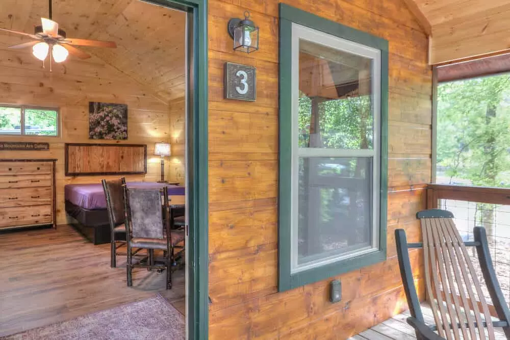 Camping cabins 1-4
