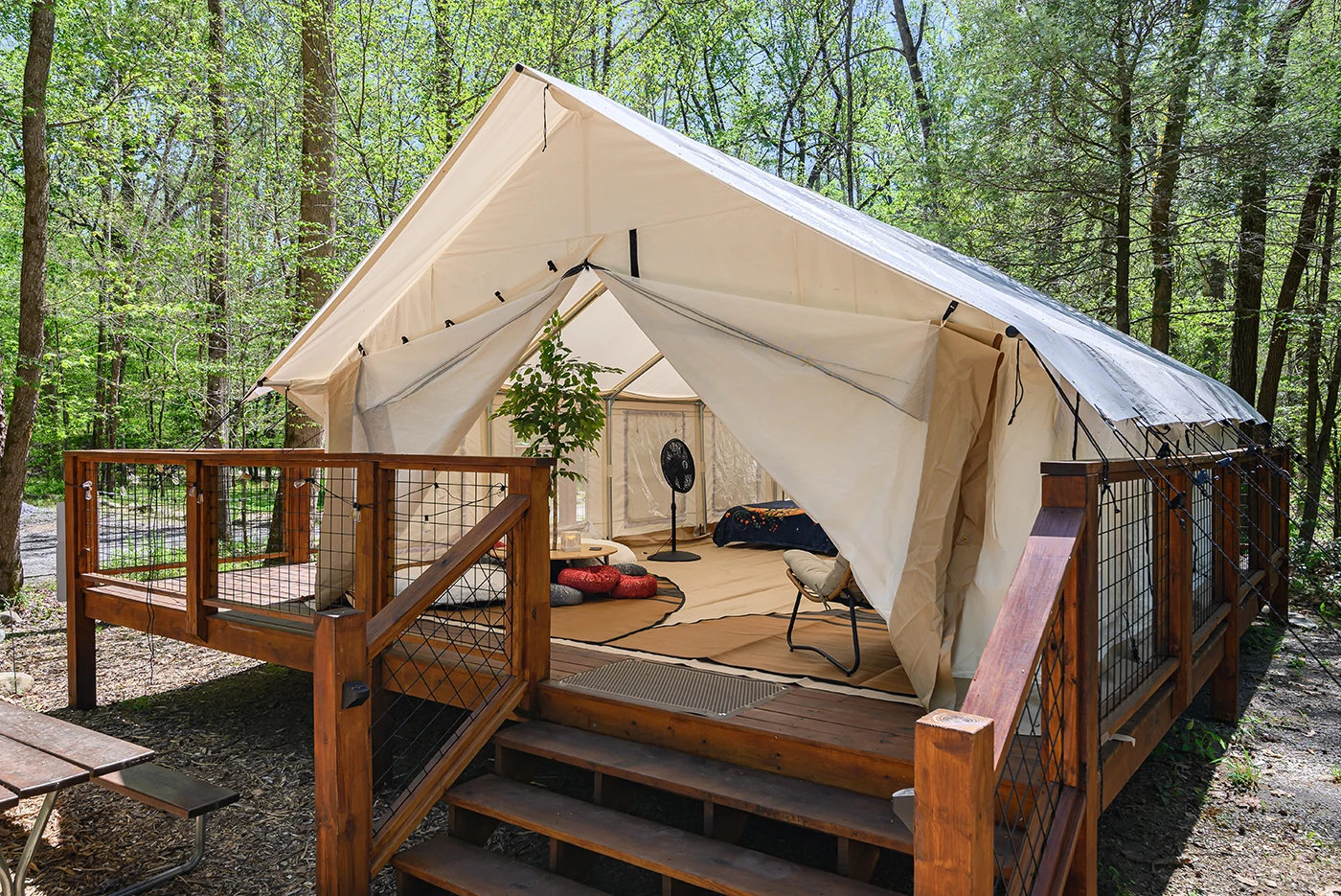 Luna Bear wall tent-5