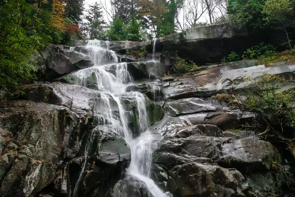 Ramsey Cascades on the Ramsey Cascades Trail