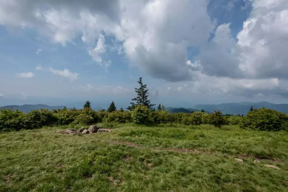 andrews bald is one of the best places to go hiking in the Great Smoky Mountains