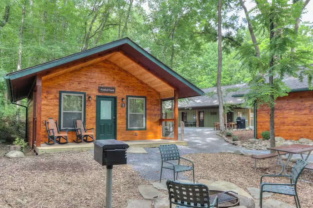 Camping cabins 1-4